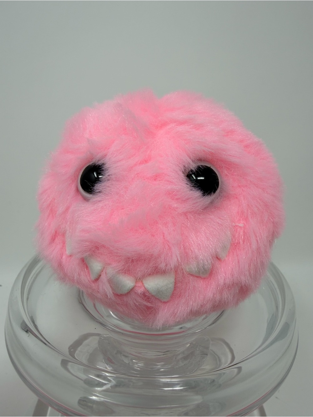 FLUFFY BLUSH PINK INSTINCTOY Popmart FLYING EROSION MONSTER Plush Pendant